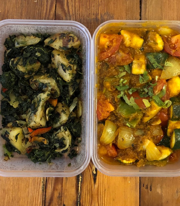 Image of various curries from Bombay Express Oxford